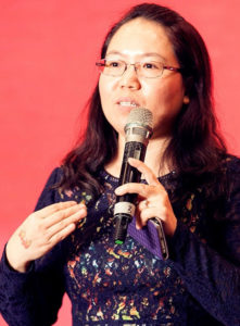 Jessie Zheng, ejecutiva de la tienda online Alibabá