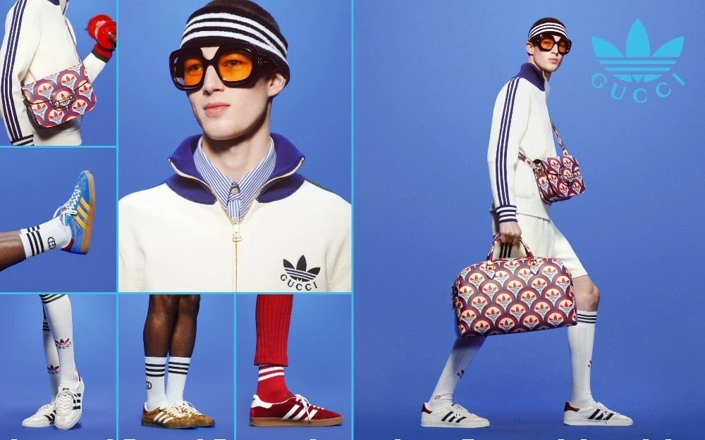 Gucci y Adidas una gran colección sorprende con ideas audaces y colores